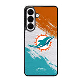 Miami Dolphins Samsung Galaxy S26 phone case with DC1130 design