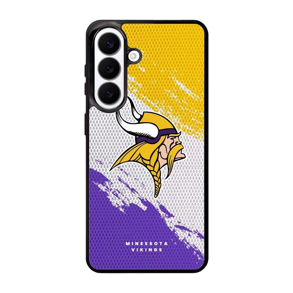 Minessota Vikings Samsung Galaxy S26 Plus phone case with DC1175 design