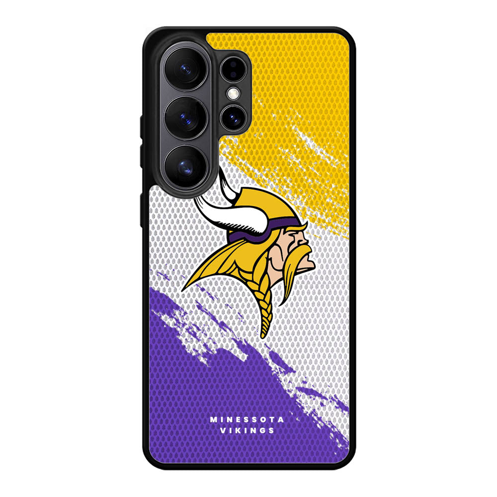Minessota Vikings Samsung Galaxy S26 Ultra phone case with DC1175 design