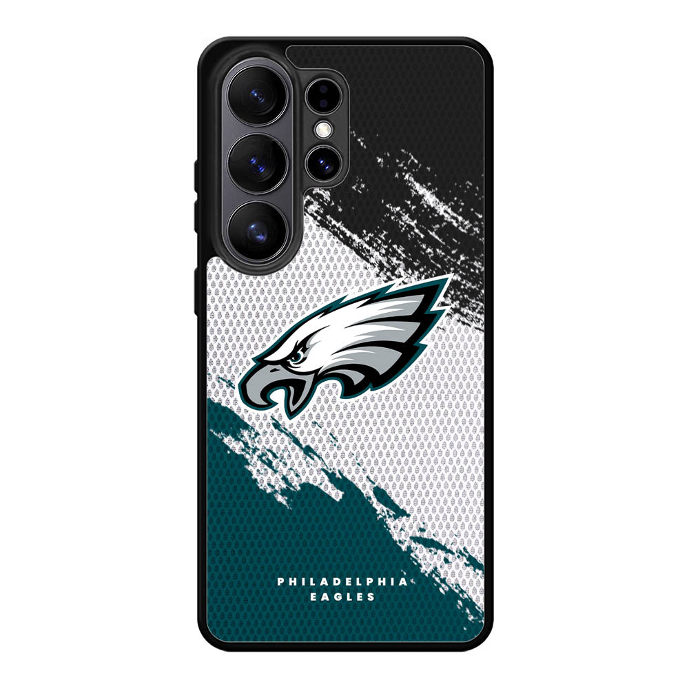 Philadelphia Eagles Samsung Galaxy S26 Ultra phone case with DC1405 design